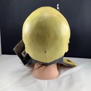 GHOULISH Halloween Schädel Maske Mit Langem Hals – Gruselig Detailreich, Für Erwachsene